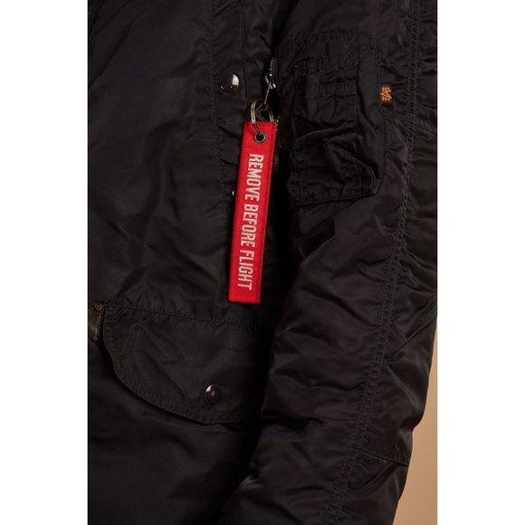 ALPHA INDUSTRIES INC. Navy Winter Jacket Size S - Picture 5 of 14